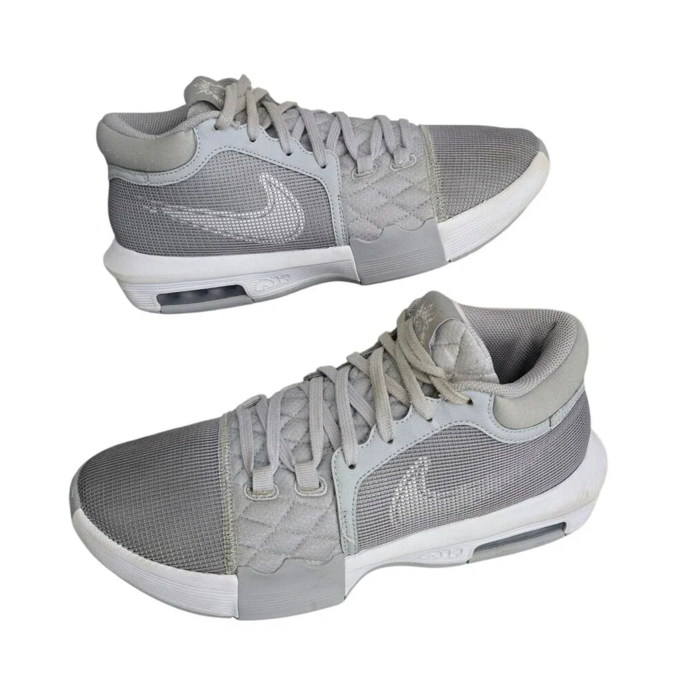 Nike LeBron Witness 8 TB Sneakers Mens Size 10 Shoes Wolf Grey FB9944 001